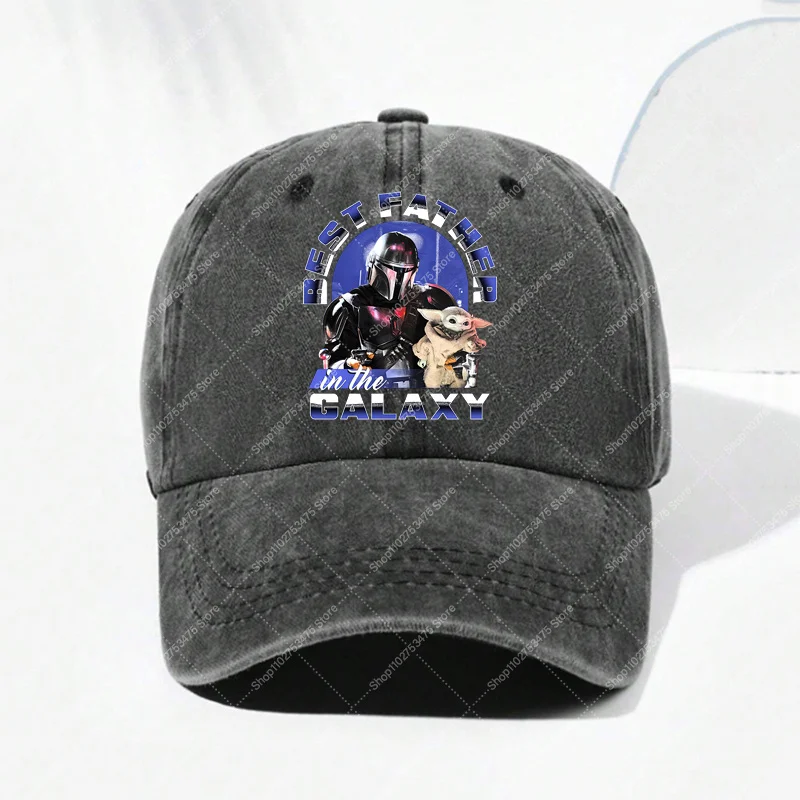 Adult Vintage Washed Hat Summer Casual Accessories Anime Star Wars Fashion Baseball Cap Women Men Cute Sunbonnet Birthday Gifts - view 4