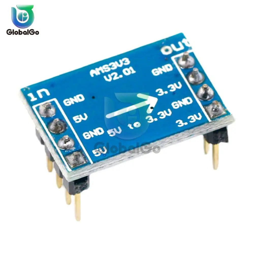 3.3V Voltage Regulator Module AMS1117 Voltage Regulator chip DC4.5V--7V to 3.3V module Dual Channel easy connection