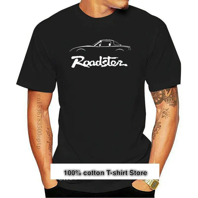 Miata Roadster Racing JDM-Camiseta de algodón para hombre, camisa clásica japonesa para aficionados al coche, verano, 2024