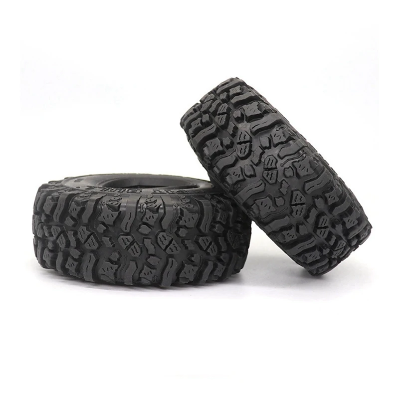 12PCS 120MM 1.9 Rubber Rocks Tyres Wheel Tires For 1/10 RC Rock Crawler Axial SCX10 90046 AXI03007 Traxxas TRX4 D90 MST