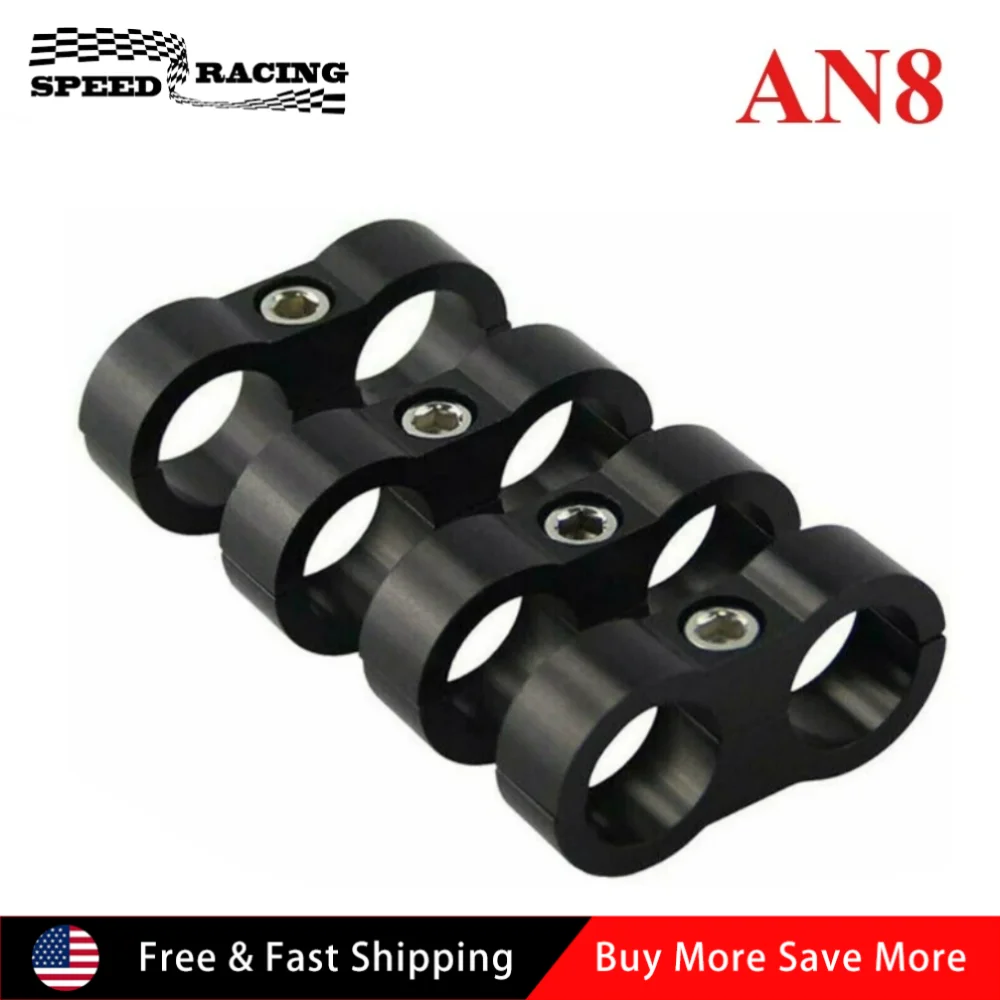

4 шт., высококачественный сепаратор шланга, фитинг, разъем 8AN, масляный топливный шланг для масла, топлива, воды, жидкости, черный WR-1003