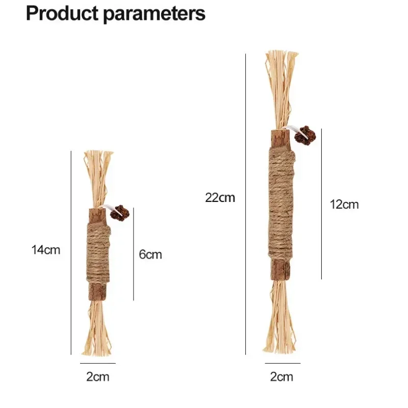 3/10 Sticks Natural Cat Matatabi Chews Toys Pet Molar Silvervine Snacks Kittens Cleaning Teeth Catnip Toys Pet Products