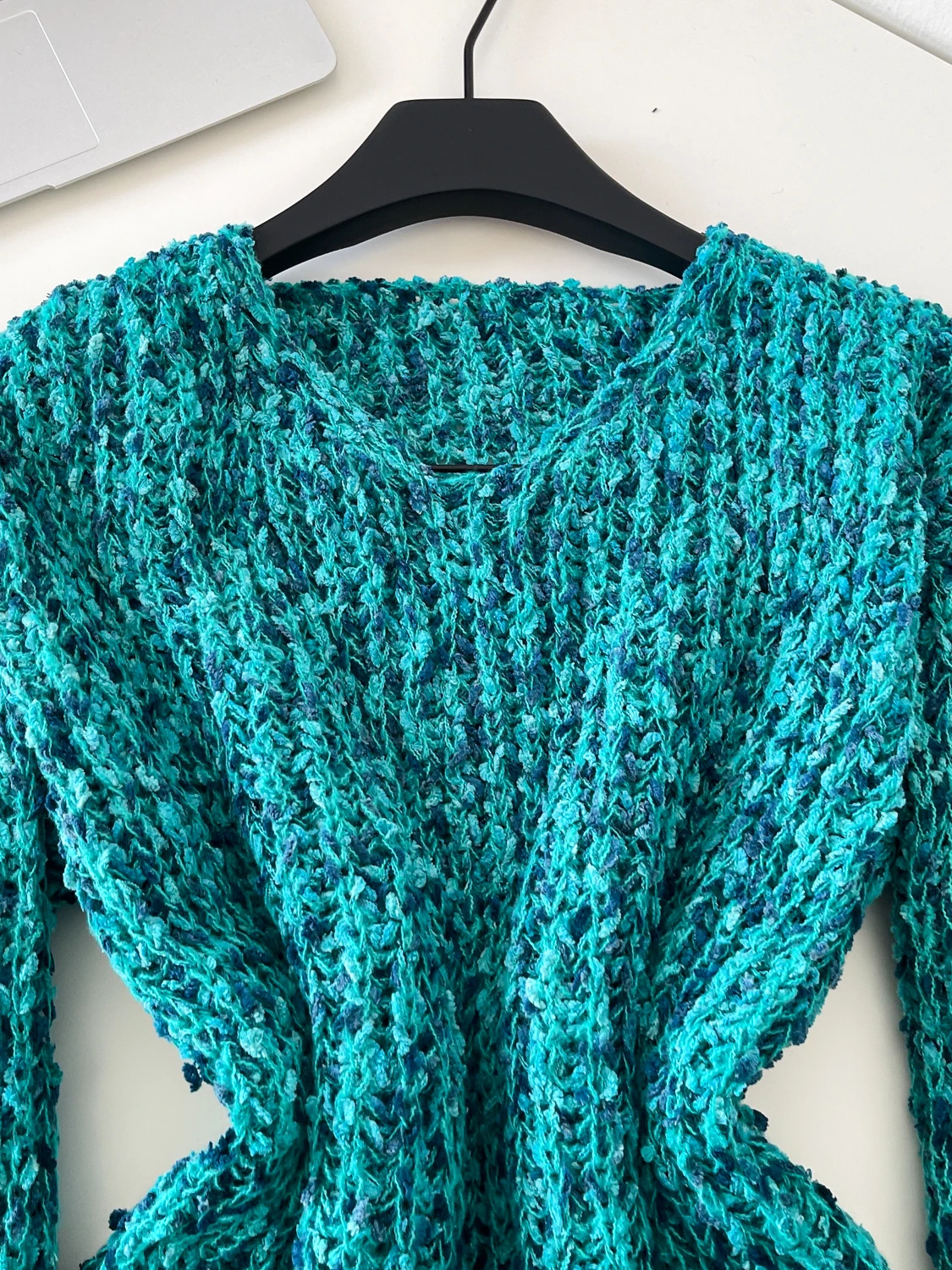 تنوعا طويلة Sve V-Ne تريكو المرأة Faionable سليم صالح Ele Sle شتاء جديد وصول قمة للفتيات الصغيرات #3