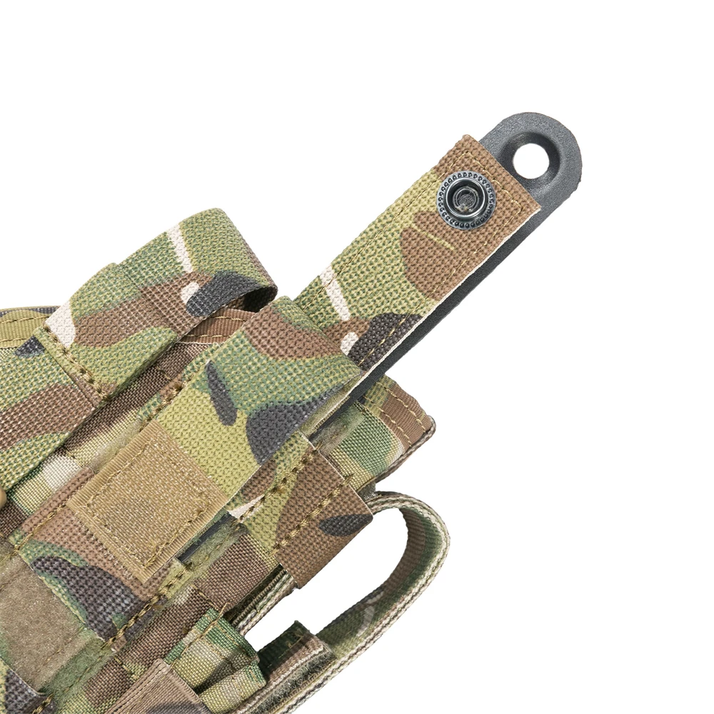 EXCELLENT ELITE SPANKER Tactical Universal Gun Holster Right Hand Molle Pistol Holster Thigh Pistol Bag for Glock 17/1911