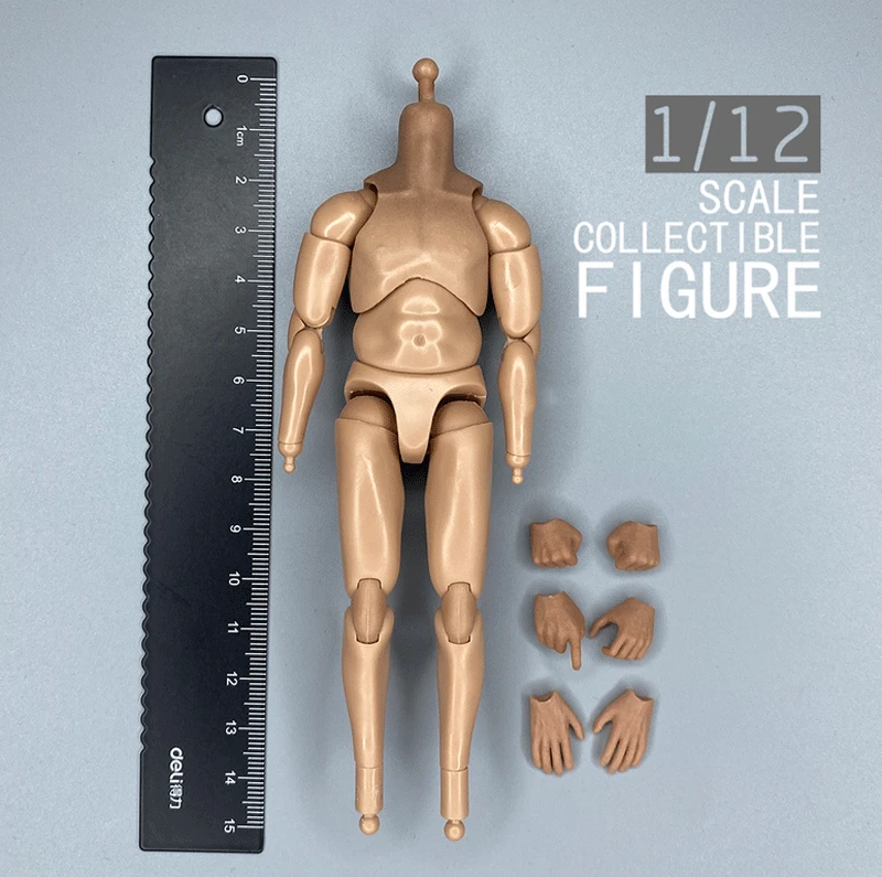 

Crazy 1/12 Scale Body American Ranger 001 1:12 Body for 6'' Action Figure