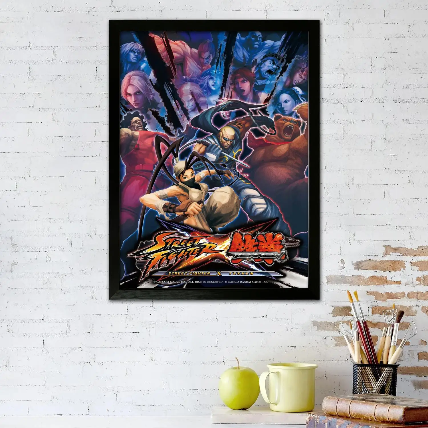 TEKKEN 7 Video Game Canvas Art Poster, Wall Art, Picture Print, Modern Family, Bedroom Decor, Posters,Decorative painting