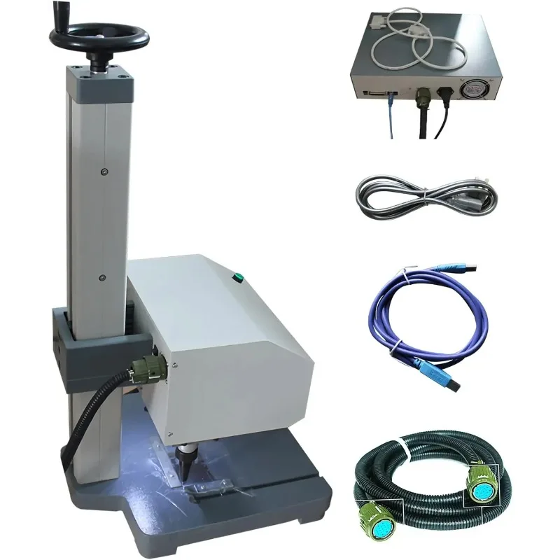 

Pneumatic Metal Marking Machine Pneumatic Dot Peen Engraver Engraving Tagging Logo Machine 110V