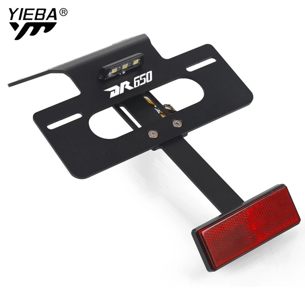 

Для SUZUKI DR650SE DR650S DR650 1996-2023 аксессуары кронштейн номерного знака хвост аккуратное крыло элиминатор держатель номерного знака поддержка