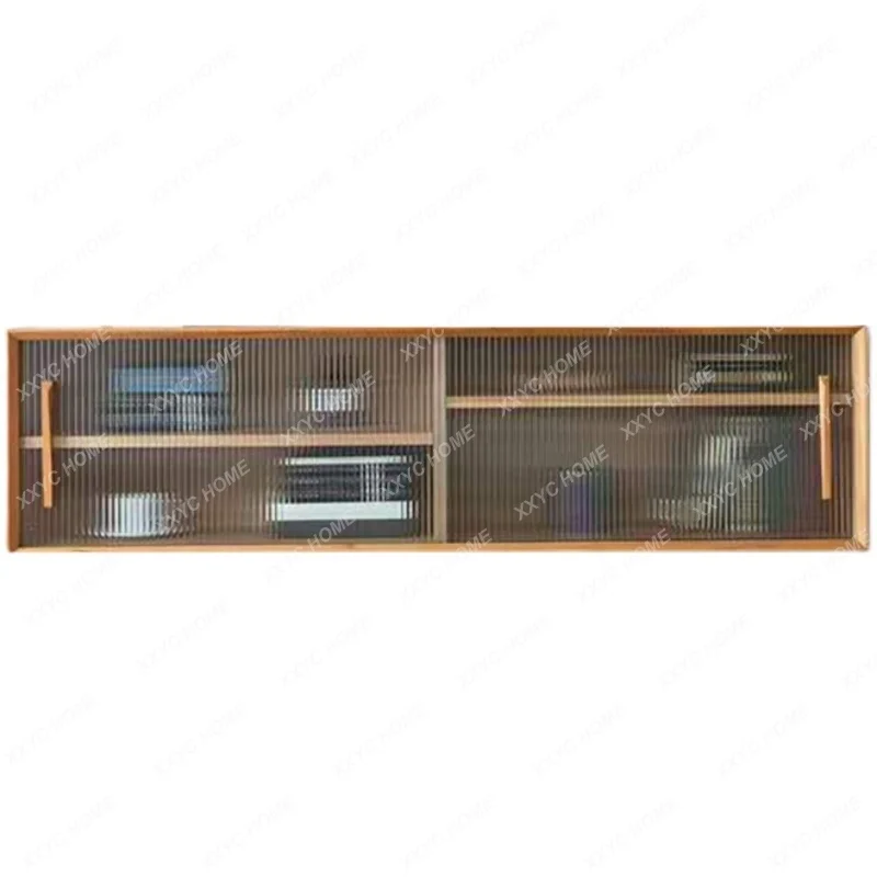 Wall Cupboard Wall-Mounted Rattan TV Cabinet Japanese-Style Simple Hanging Closet