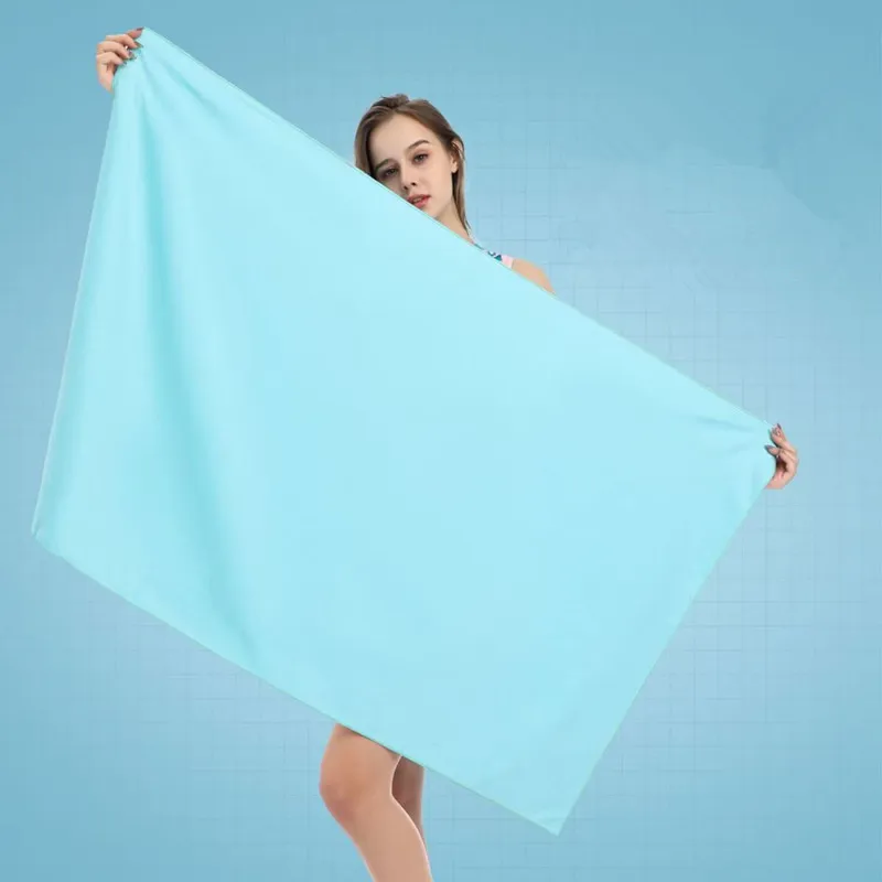 Ultra Fine Fiber Quick Drying Towel for Outdoor Camping Fitness - Soft Skin Friendly Easy to Carry Towel