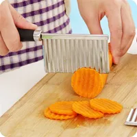 1PC Wave Knife Multi-functional Mace Cutting French Fries Magic Home Deep Grain Thick Potato Cutting Fancy Vegetable Cutter