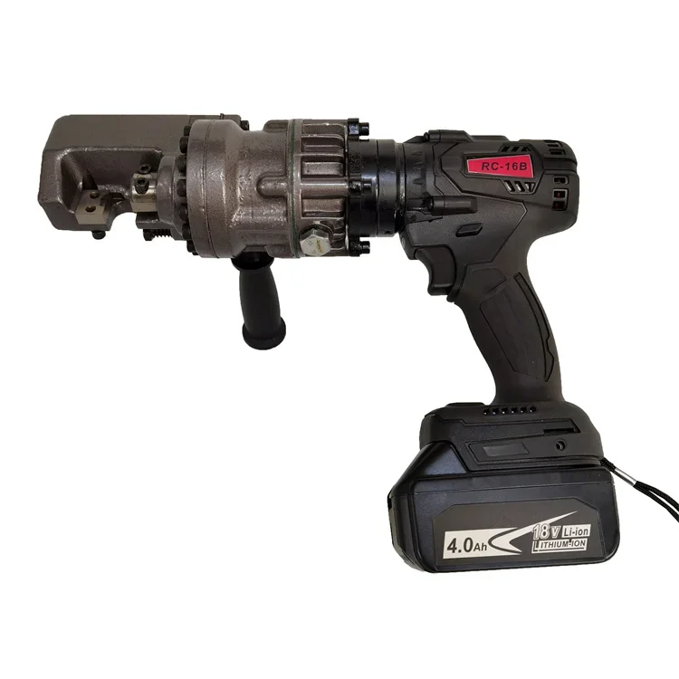 Handheld Hydraulic Rebar Cutter, Electric Steel Bar Cutting Machine RC-16