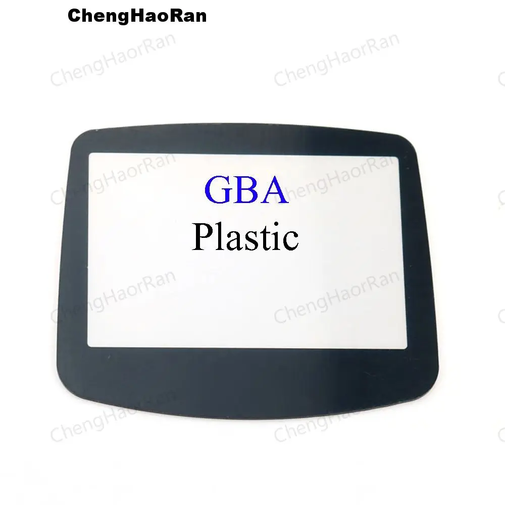 12 models Plastic Glass Screen Lens For Gameboy For GB GBA SP GBC GBL GBP Lens Protector W/ Adhensive replacement repair parts