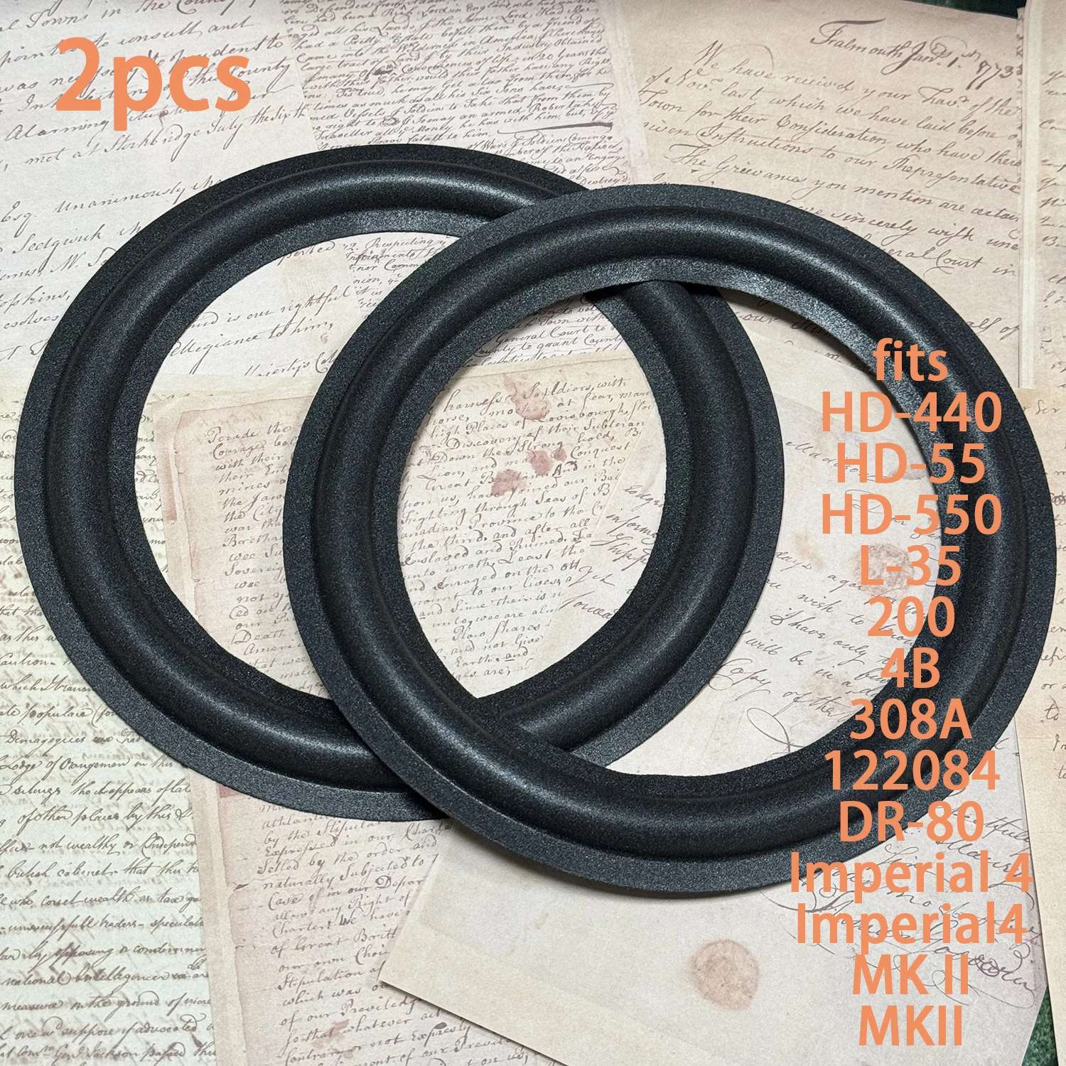 Fits Marantz HD-440 HD-55 HD-550 L-35 200 4B 308A 122084 DR-80 Imperial 4 MK II MKII SPEAKER Repair Part 8