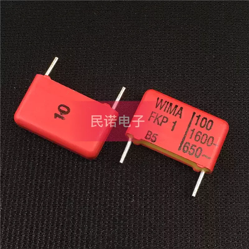 10-100pcs WIMA capacitor FKP1 1600V 0.0001UF 1600V 101 100PF pin spacing 15mm