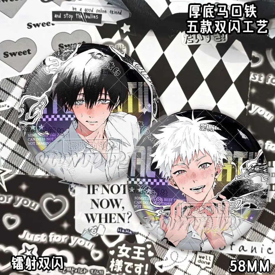 อะนิเมะฤดูร้อนฮิคารุตายสึจินากะ โยชิกิคอสเพลย์ป้ายการ์ตูน DIY ตกแต่งกระเป๋าเป้สะพายหลังเสื้อผ้าอุปกรณ์เสริม