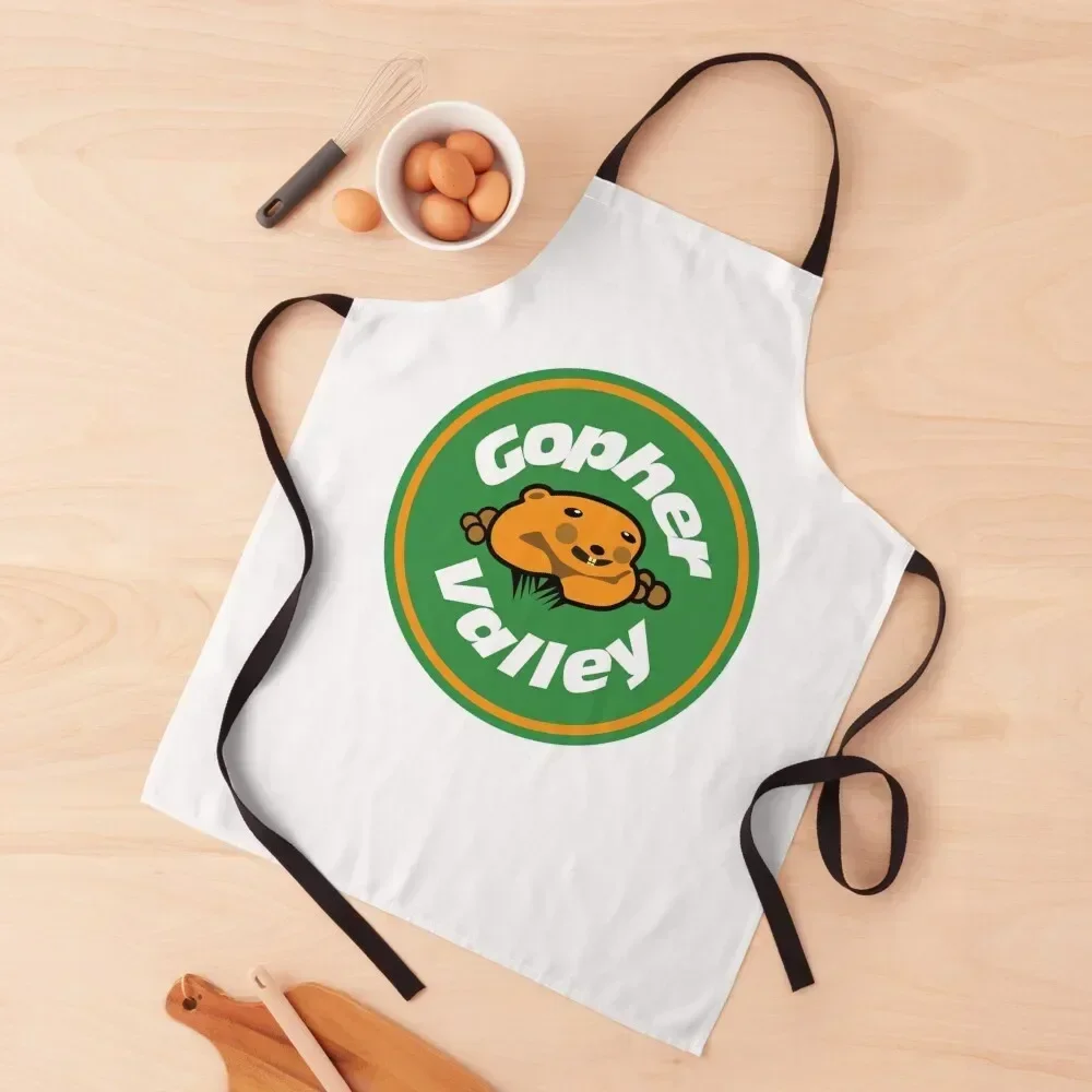 Gopher Valley Logo Apron chef for man Women's Apron