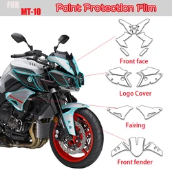 MT10 TPU Paint Protection Film For YAMAHA MT 10 PPF Motorcycle Accessory Sticker Protective tools Transparent Bodykit Windshield