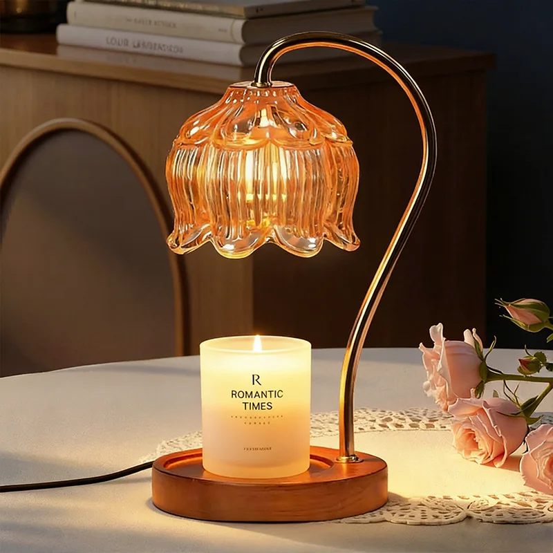 

Candle Warmer Lamp with Timer, Adjustable Height Wax Melt Warmer, Birthday Gifts for Mom Women Sister, No candles included