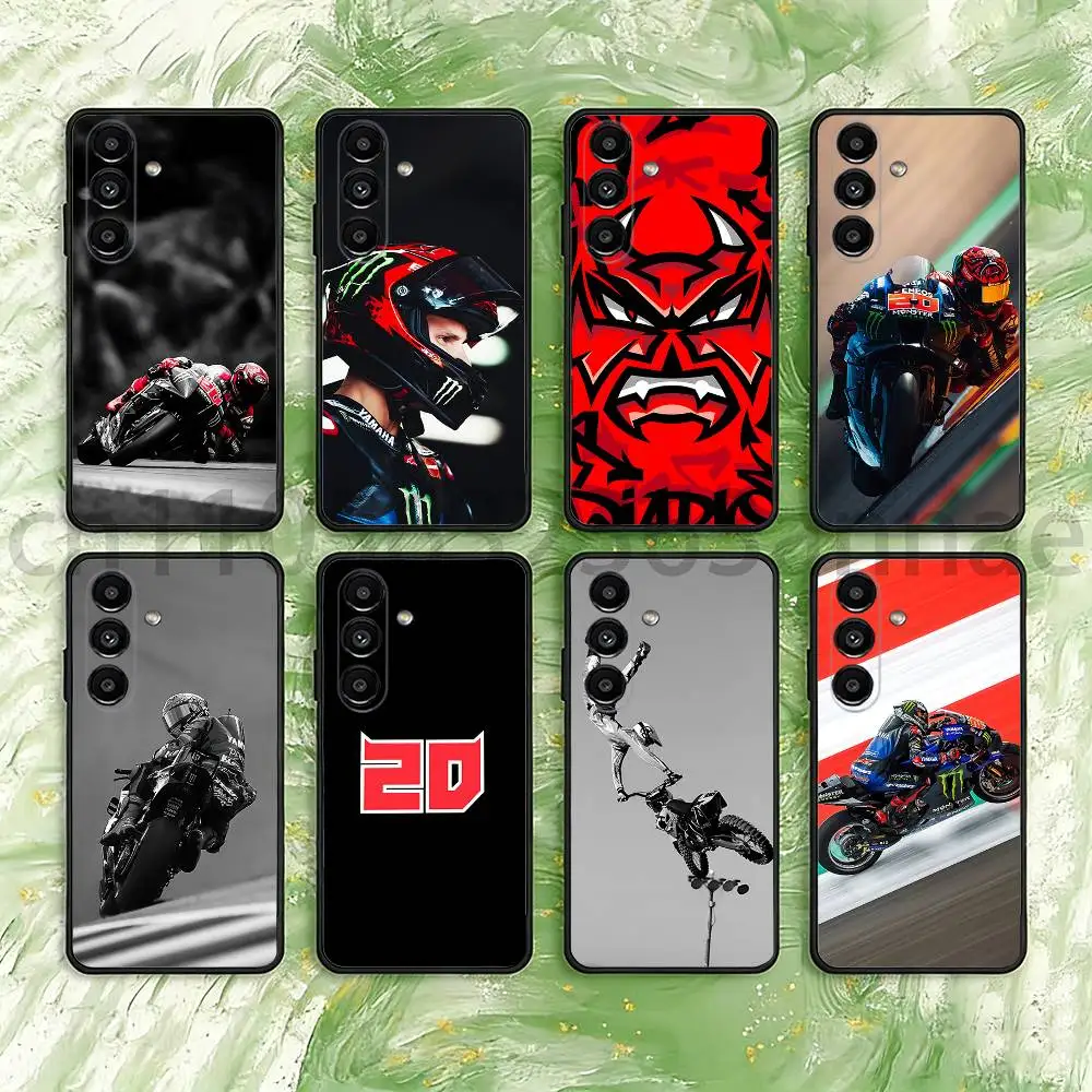 F-Fabio Q-Quartararo Moto NO.20 Phone Case For Samsung Galaxy A13,21s,22,31,32,52,53,71,80,A91 Soft Black Shell