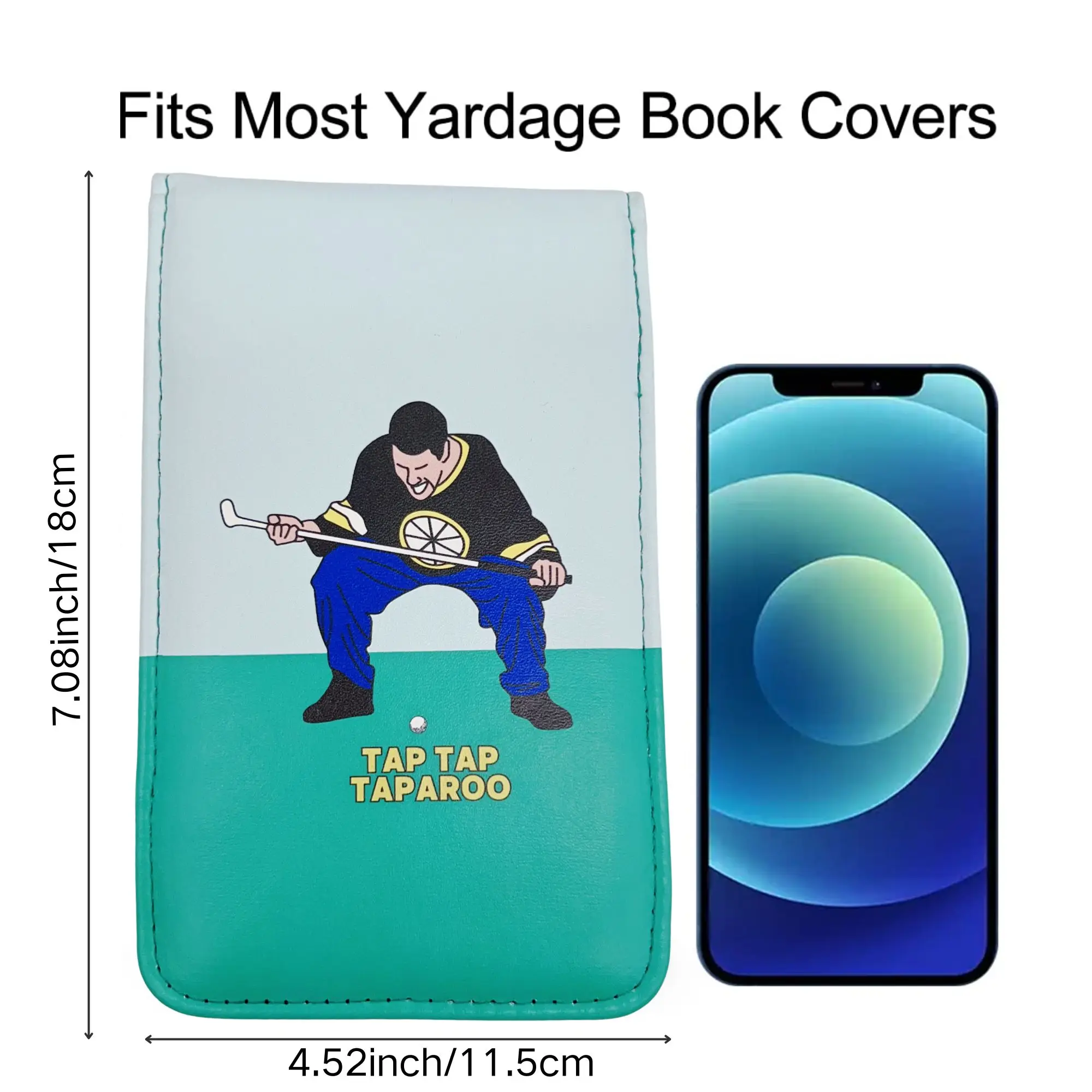 جولف بطاقة النتائج ساحة حامل كتب غطاء مع الصنبور تابارو سعيد جيلمور تصميم جودة بولي Leather الجلود جولف حامل بطاقة النتائج جولف