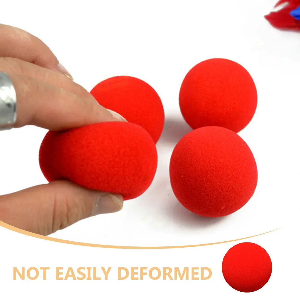 

12 Pcs Single Sponge Ball Child Kids Toys Teller Tricks Prop Magician Accessories