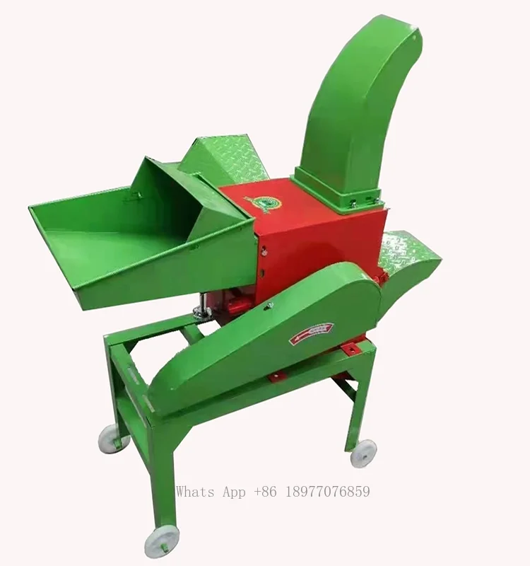 Grass Chopping Machine Wet Grass Cutting Crushing Machine Animal Corn Stalks Chopper