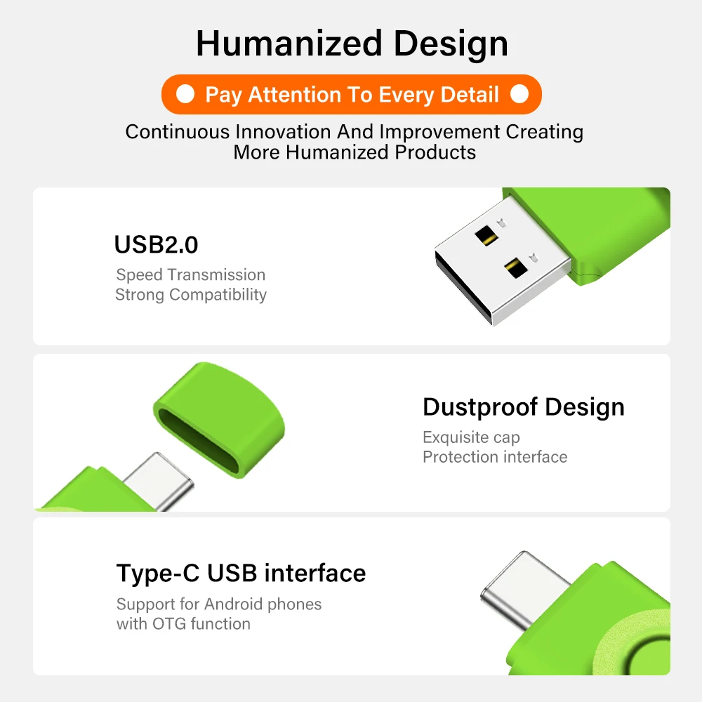 TYPE-C محرك فلاش USB 128 جيجابايت مفتاح سلسلة مجاني محرك القلم 64 جيجابايت الأرجواني الأخضر ذاكرة عصا 32 جيجابايت شحن مجاني بندريف 16 جيجابايت قرص U أحمر