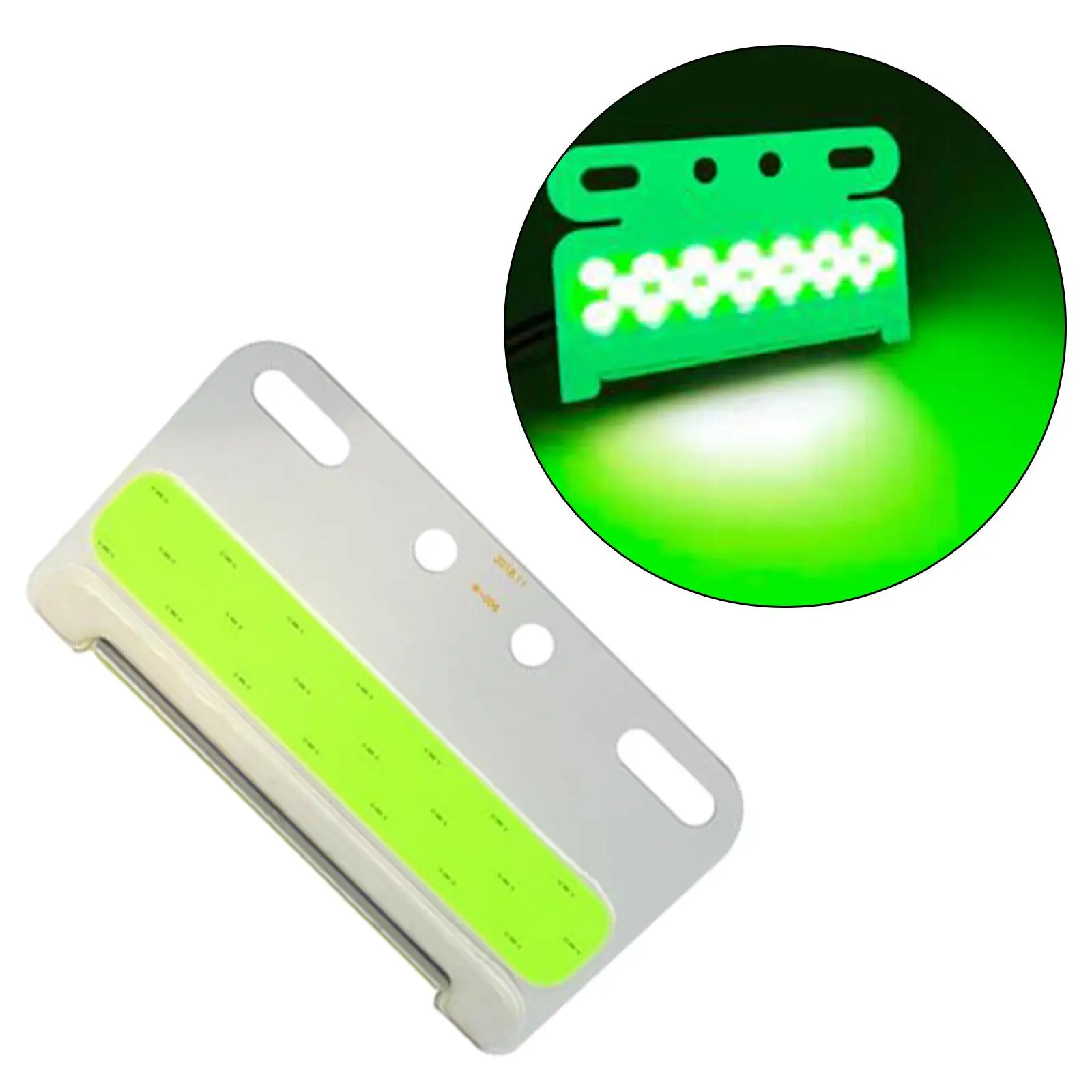 Durable 24V LED Side Marker Light Alloy Base Waterproof High Visibility Car Light Accessory for Truck Semi Trailer RV