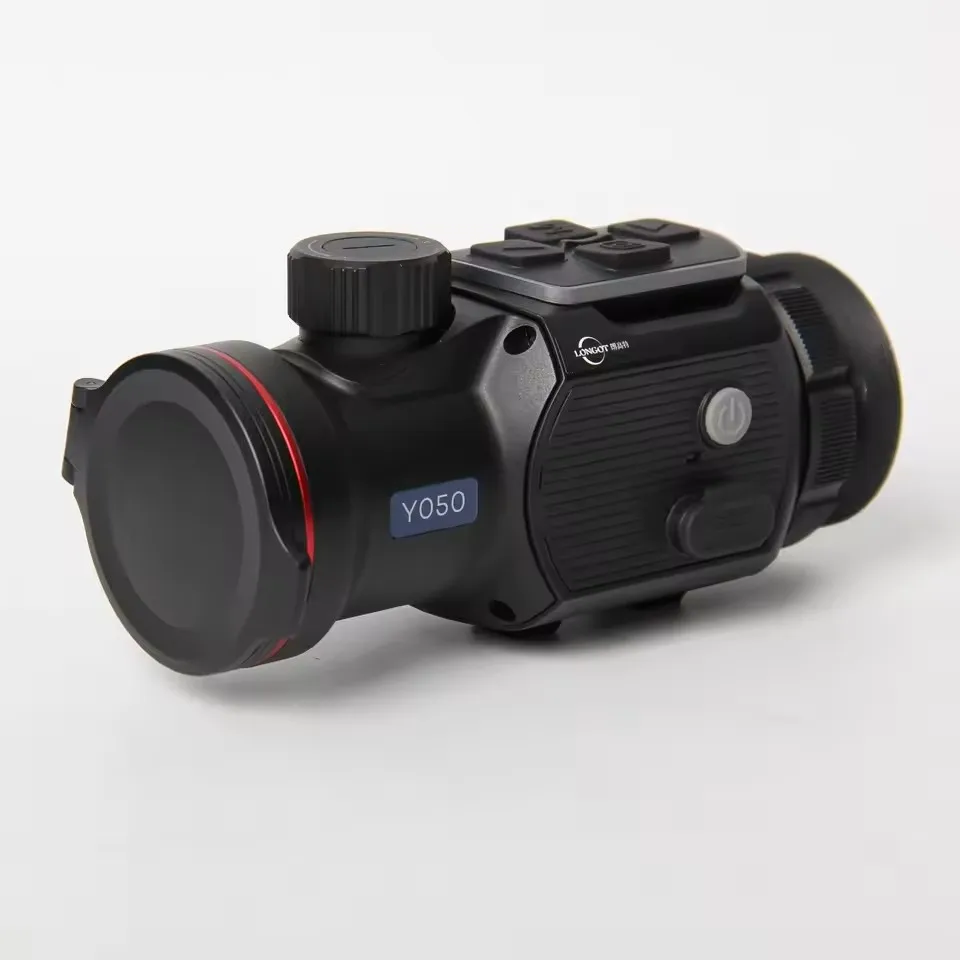 LONGOT Y050 Monocular Thermal Imaging Scope 2600m Long Range Heat Detection Crosshair Aim Sight for Hunting Front Add-On