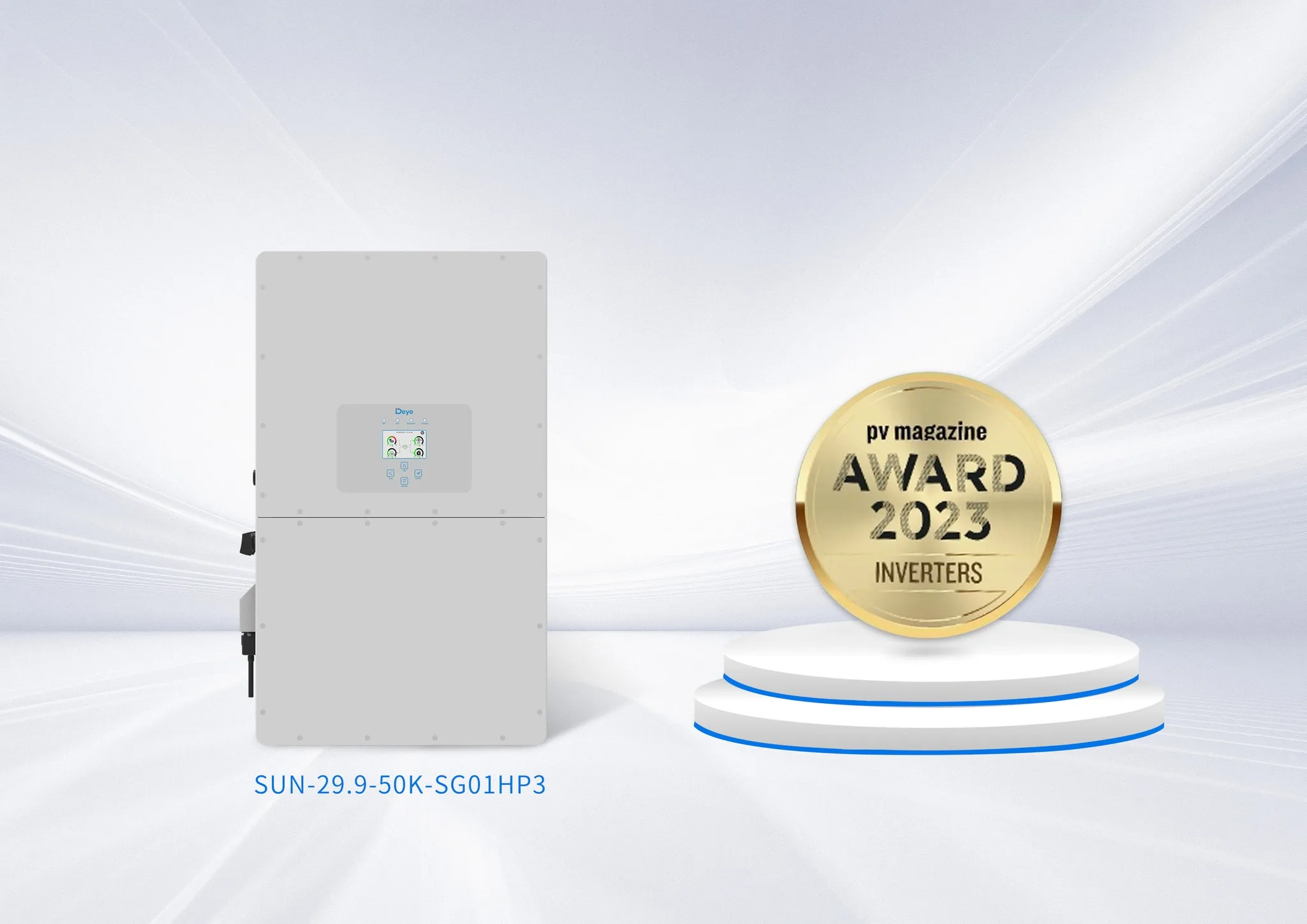 Hot Sale Deye Solar Inverters 30KW/35KW/40KW/50KW in Stock Three Phase Hybrid SUN-29.9/30/35/40/50K-SG01HP3-EU-BM3/4 IP65 3MPPT