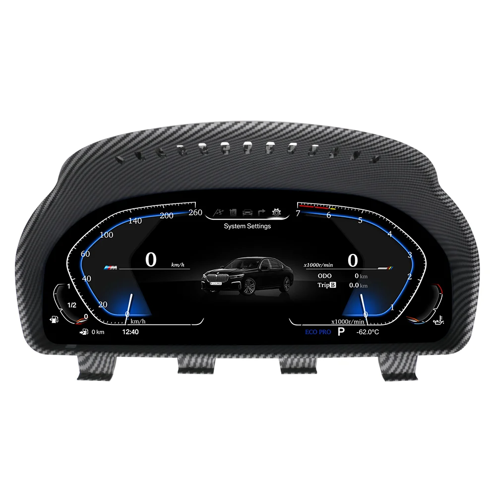 

Factory Price Car LCD Dashboard Digital Cluster Instrument 12.3" Panel Linux System For BMW 5Series F10 F11