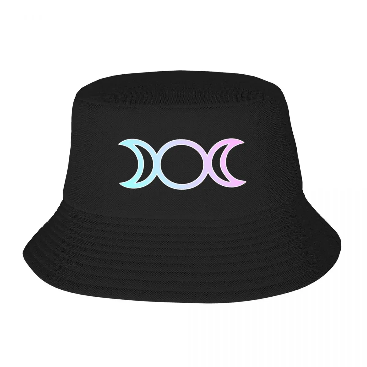 Triple Moon Wiccan Wicca Goth Aesthetic Halloween Pastel Bucket Hat Anime Hat Christmas Hat Snapback Cap Ladies Men's