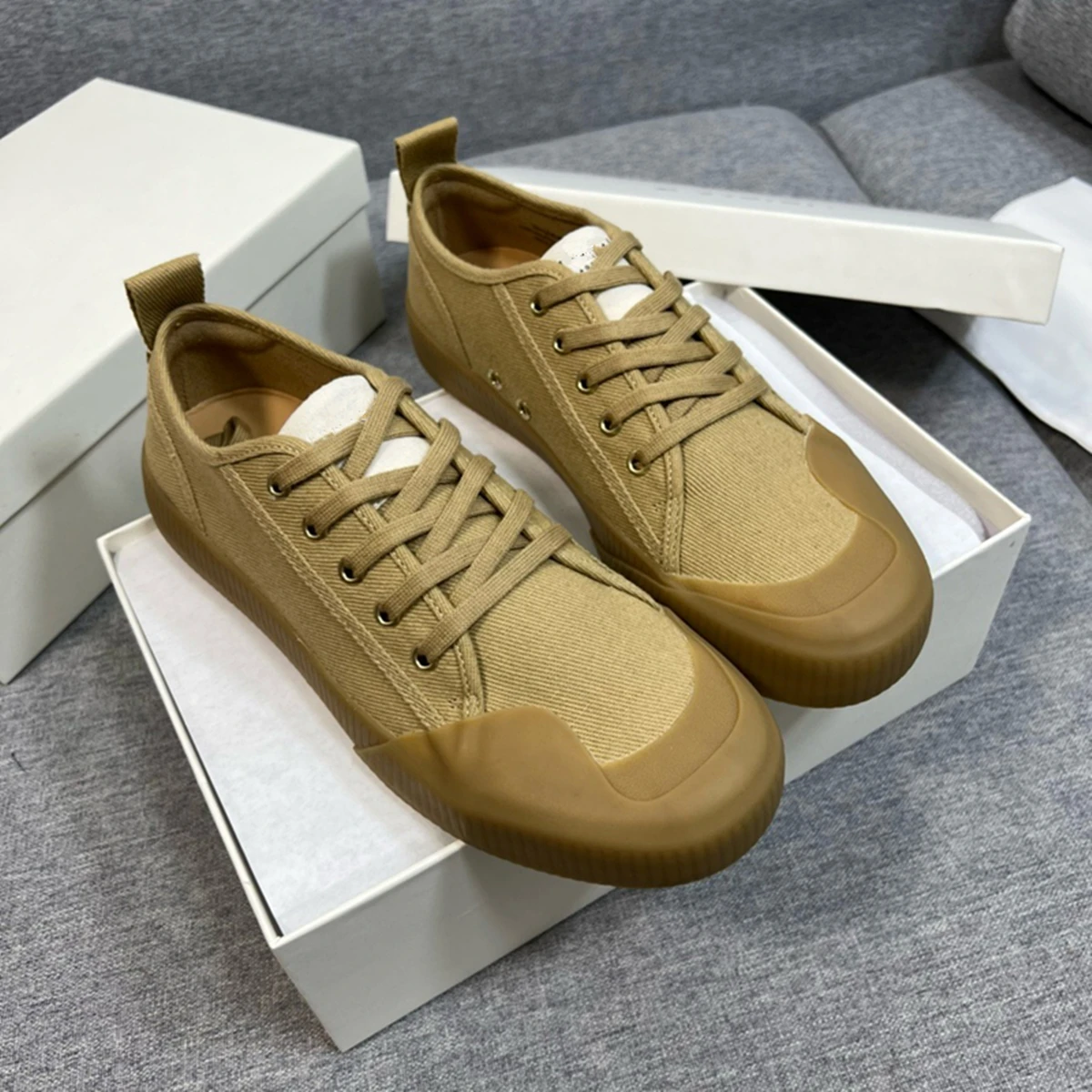 

Maxdutti Minimalist Women's Casual Shoes Canvas Shoes Top Quality Vintage Vulcanized Shoes Women Flat Sneakers Shoes Women