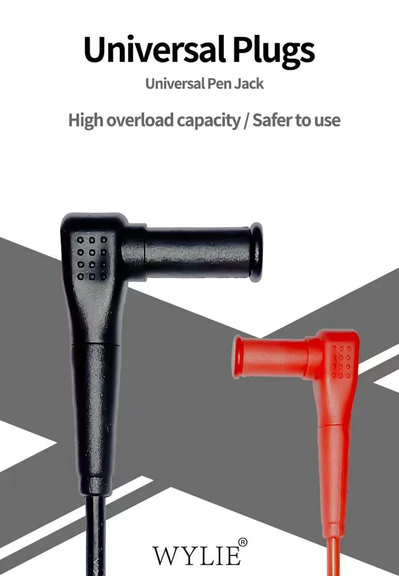 WYLIE BT-22-multímetro Digital superfino, sondas de medición de Cable, bolígrafo para SONDA DE PLOMO, probador de múltiples metros, herramienta de puntas de alambre