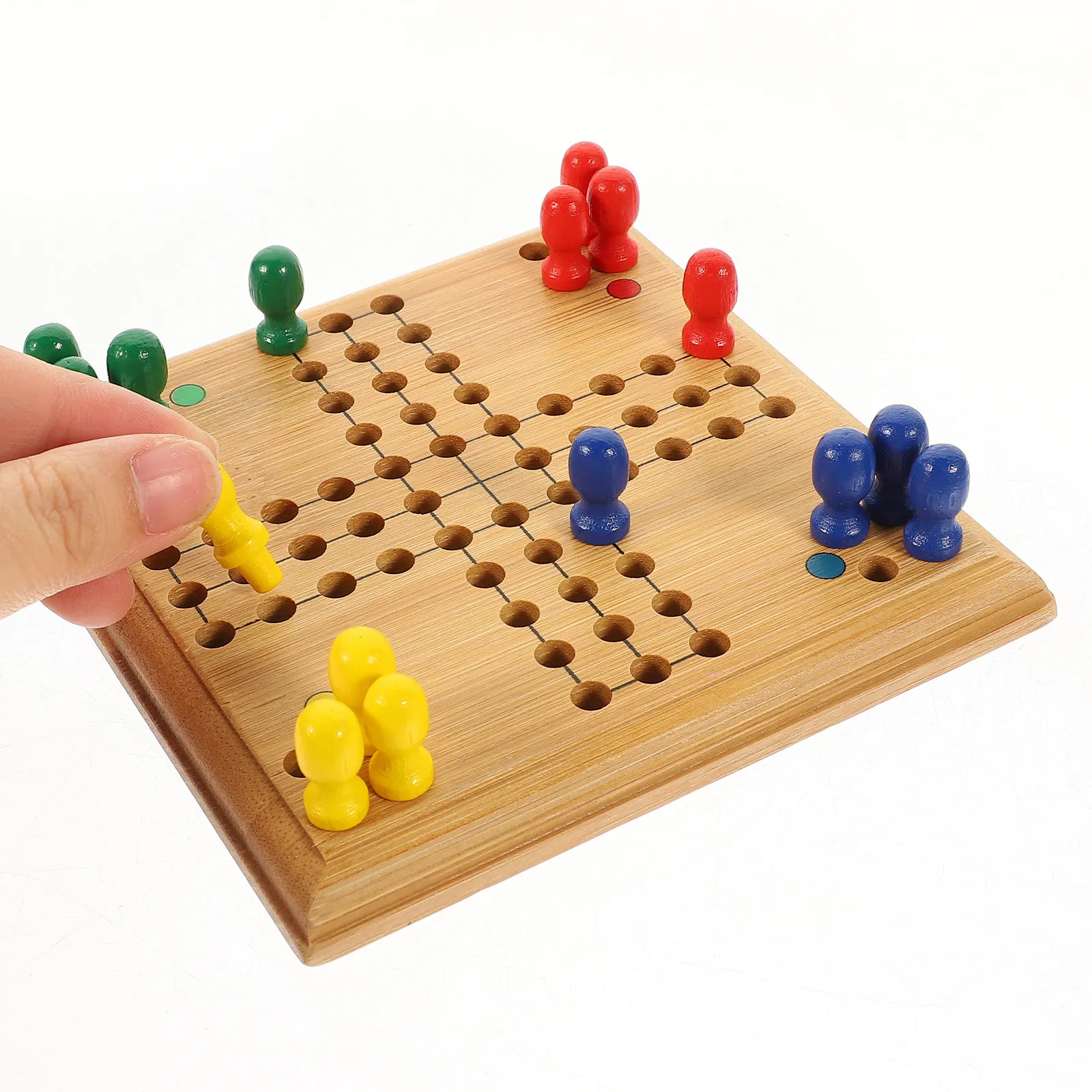 

1 Set of Mini Table Chess Toys Portable Flying Chess Board Game Toys Kids Flying Chess Toys Kids Toys