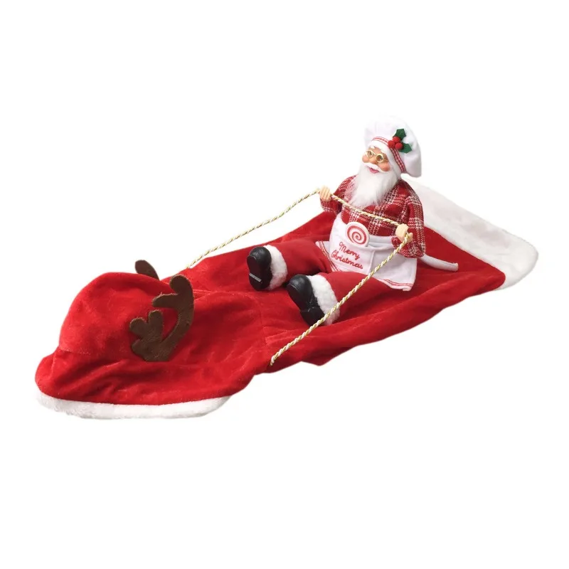 Weihnachten Hundekostüm Weihnachtsmann Reiten Haustier Cosplay Kostüme Party Hunde Outfit für kleine, mittelgroße und große Hunde Weihnachtsmann Haustierkleidung – Detail 22