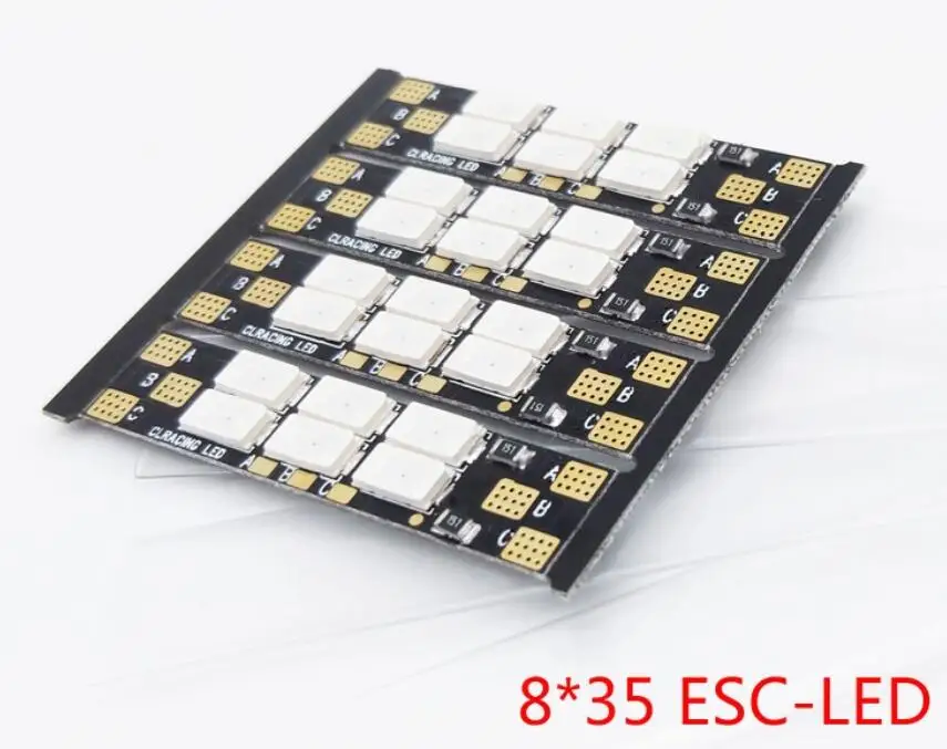 

4 шт., WS2812 WS, фотоэлектрическая фотоплата 2812 для ESC dualcopter для F4 PRO V3