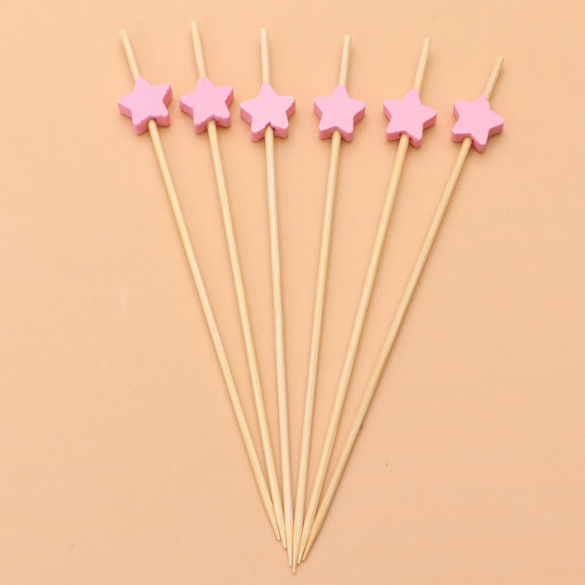 

100pcs Fruit Picks Design For Cocktail Drink Appetizer Food Decorations Party Supplies Disposable Food Sticks Picks