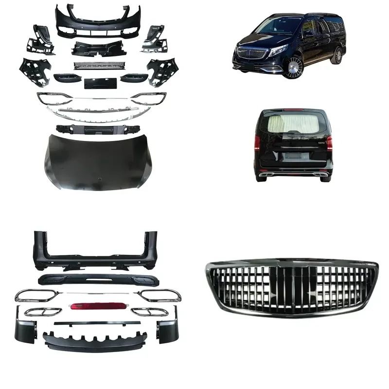 2021 high-quality PP auto parts for the Mercedes-Benz Maybach upgraded W447 V-Class body kit