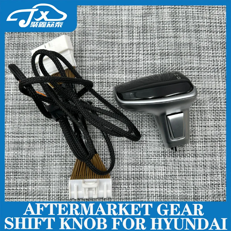 

For Hyundai Elantra Creta Accent Electronic Display Shift Knob Head Gear Shift Modification Compatible with