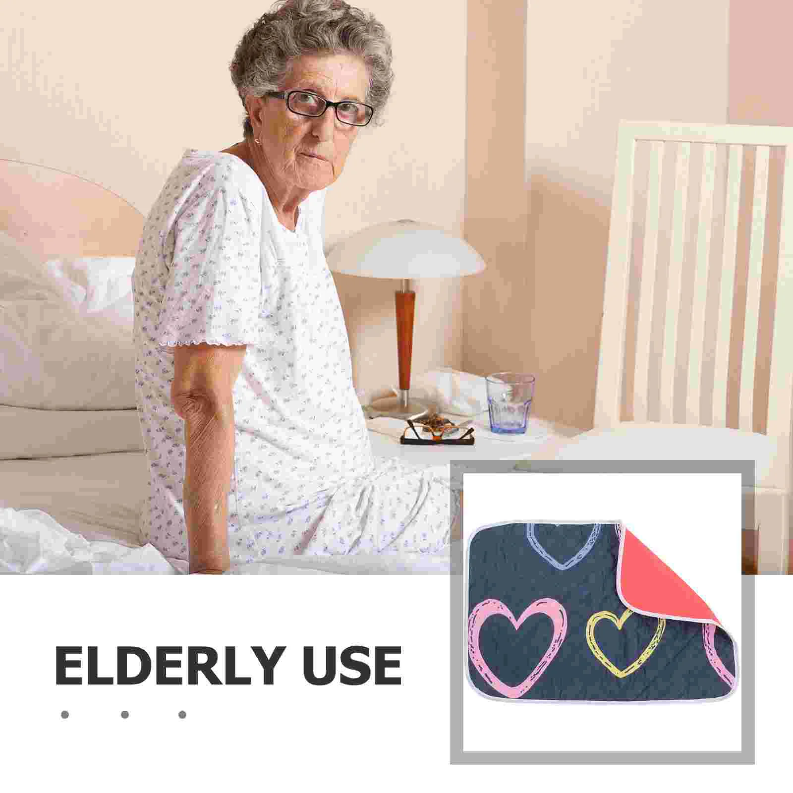 Incontinence Pad Mattress for Elderly Pee Bed Pads Washable Waterproof Diaper Replacement Urine Diapers