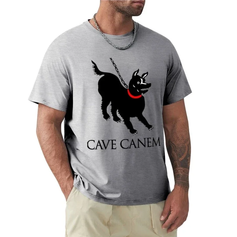 Cave Canem T-Shirt sweat boys animal print mens graphic t-shirts anime