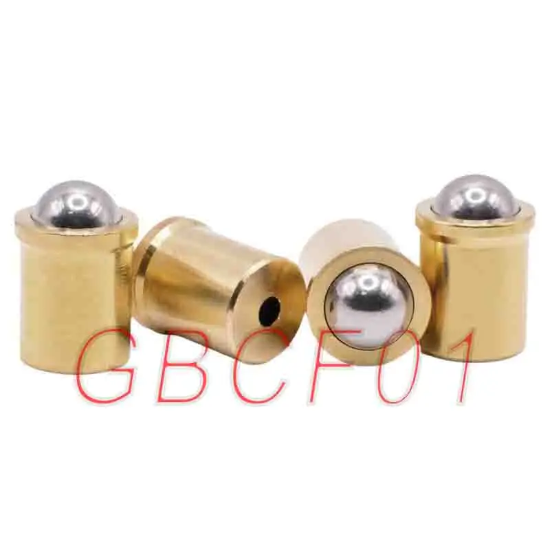 

Brass Press-in Ball Plunger Stainless Steel Spring Loaded Positioning Pin Index Plunger M3 M4 M5 M6