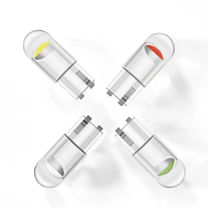 10X W5W LED T10 캔버스 자동차 실내 전구 6000K 화이트 12V 번호판 돔 라이트 COB 유리 자동차 부품 썸네일 2