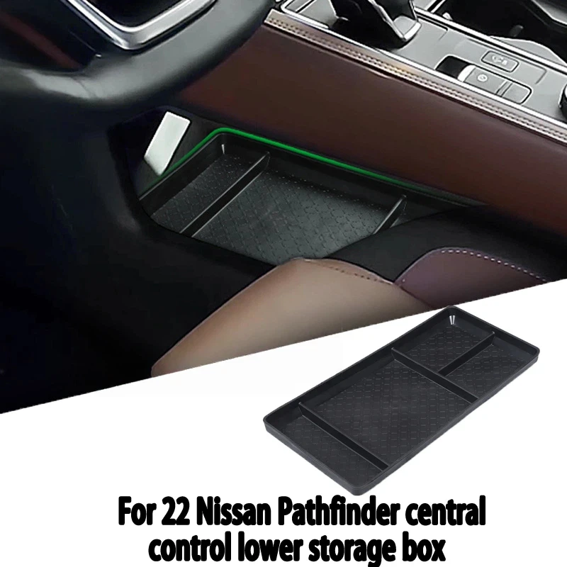 Compatible with the 22 Nissan Pathfinder central control lower storage box, the central divider storage box