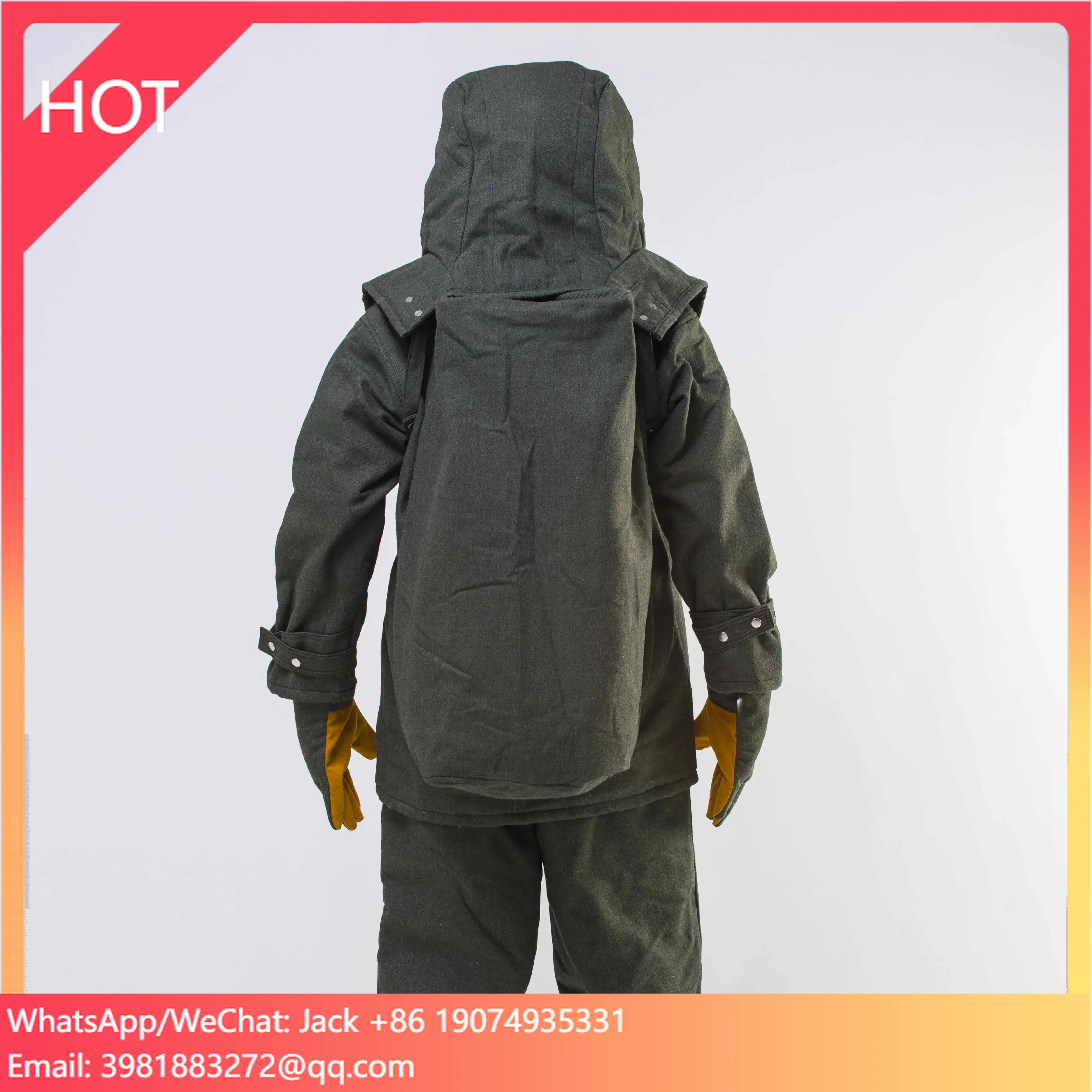 

Hot Selling Heat-Protection Clothing Fighter Clothes Resistant Suits Fire Retardant Coverall