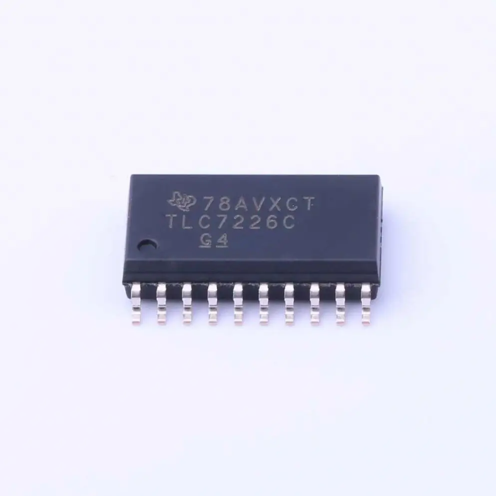 TLC7226 DAC 4-CH R-2R 8-bit 20-Pin SOP20 Tube TLC7226CDW