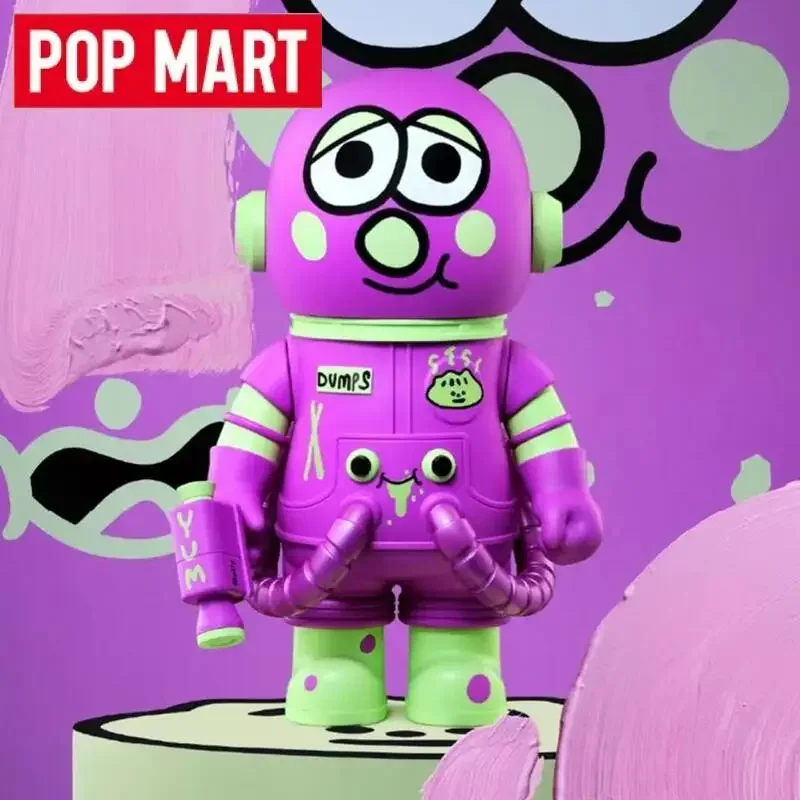 

POP MART Mega Space Molly 400% Jon Burgerman Space Cadets Series Blind Box Guess Bag Genuine Toys Mystery Box Ornament Figurines