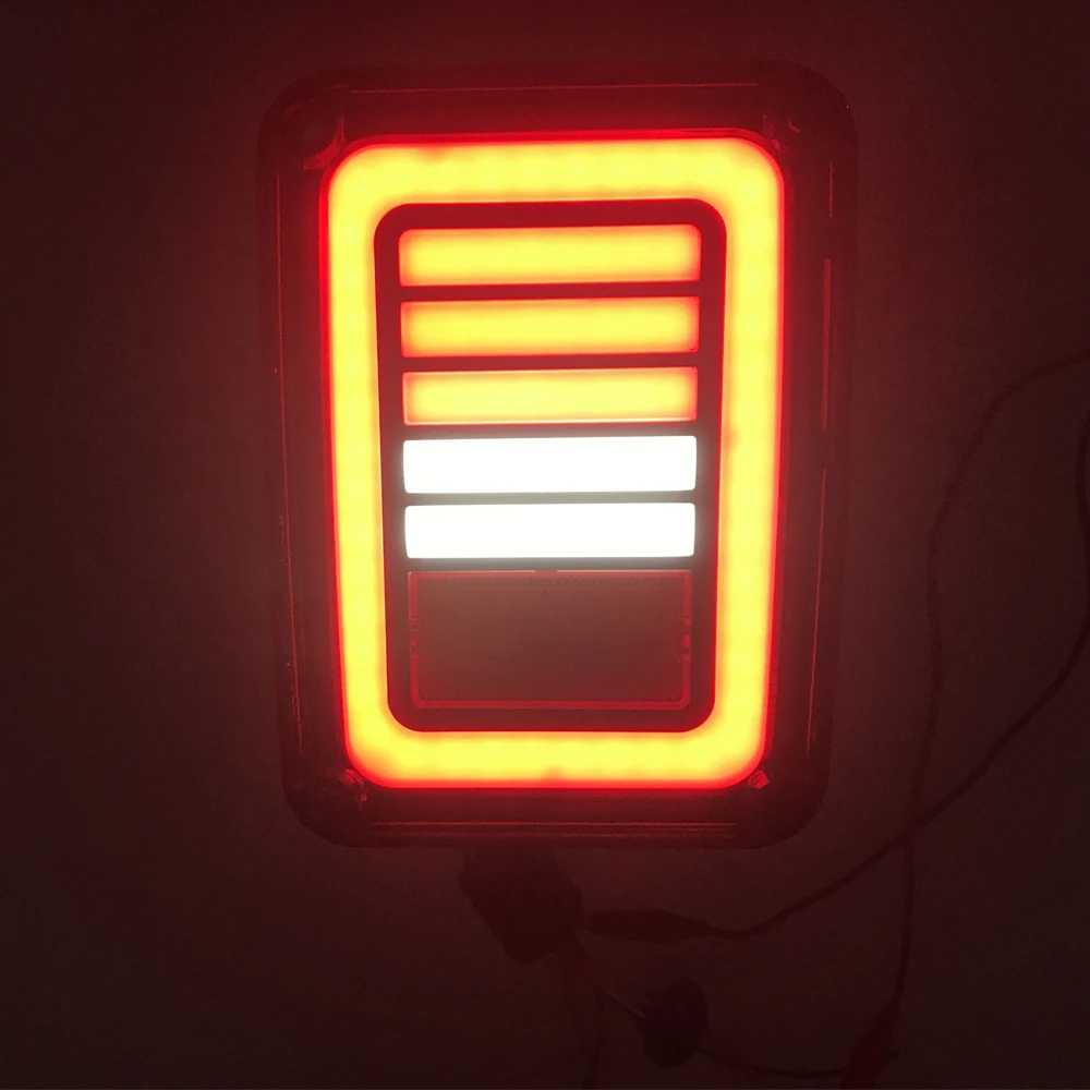 

SXMA J267 LED Tail Light Rear Lamps Brake Reverse light Daytime Running Lights For Jeep Wrangler JK 07-17